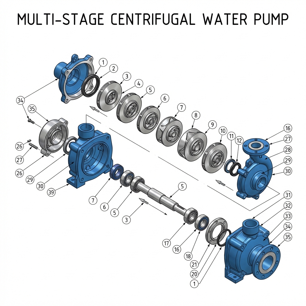 Pumps Exploded View